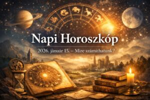 Napi horoszkóp 2026. január 15.: felelős döntések