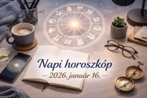 Napi horoszkóp 2026. január 16.: amikor a józan ész vezet