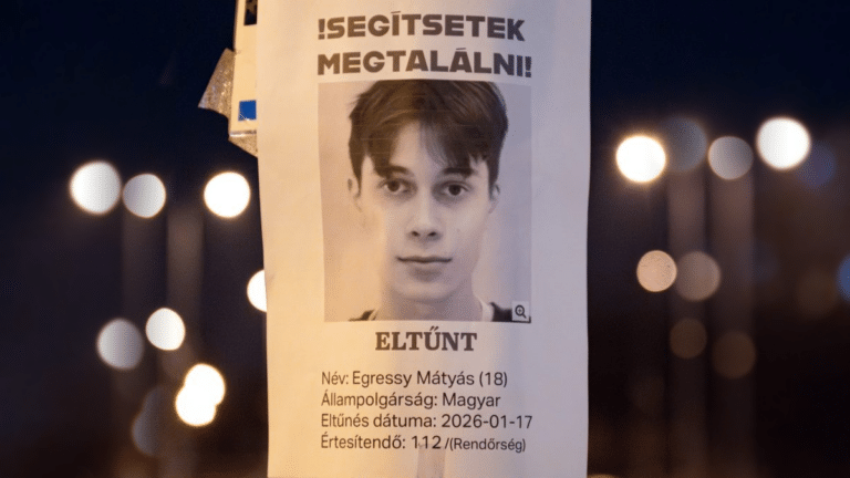 Egressy Mátyás eltűnése: új részletek kerültek elő, egyre több a nyugtalanító jel