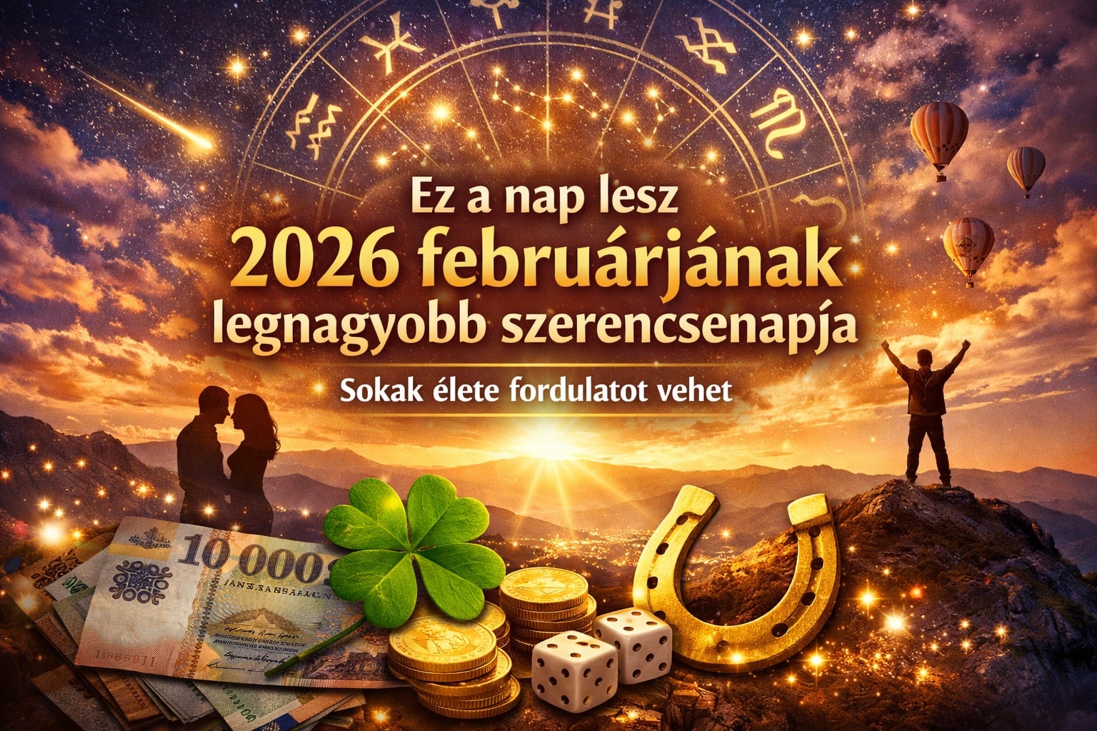 Ez a nap lesz Február legnagyobb szerencsenapja 2026-ban