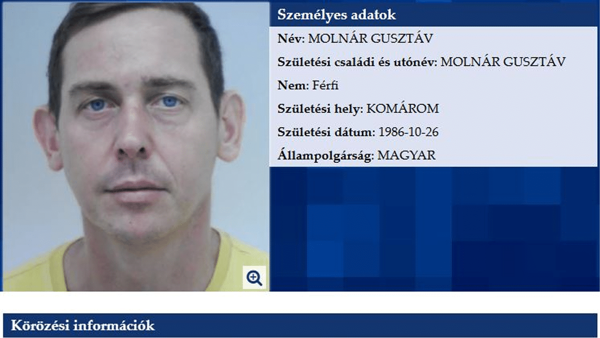 Körözi a rendőrség Molnár Gusztávot! Mindenkit megdöbbentett az indok