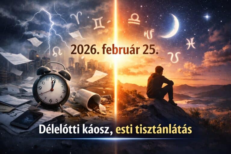 Napi horoszkóp 2026. február 25